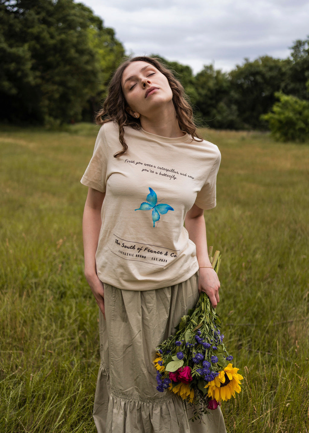 The First You Were a Caterpillar And Now You're a Butterfly T-Shirt