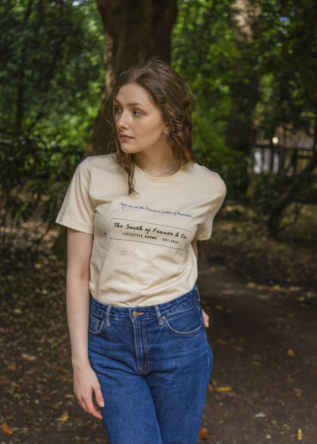 The Meet Me At The Provence Fields of Lavender T-Shirt