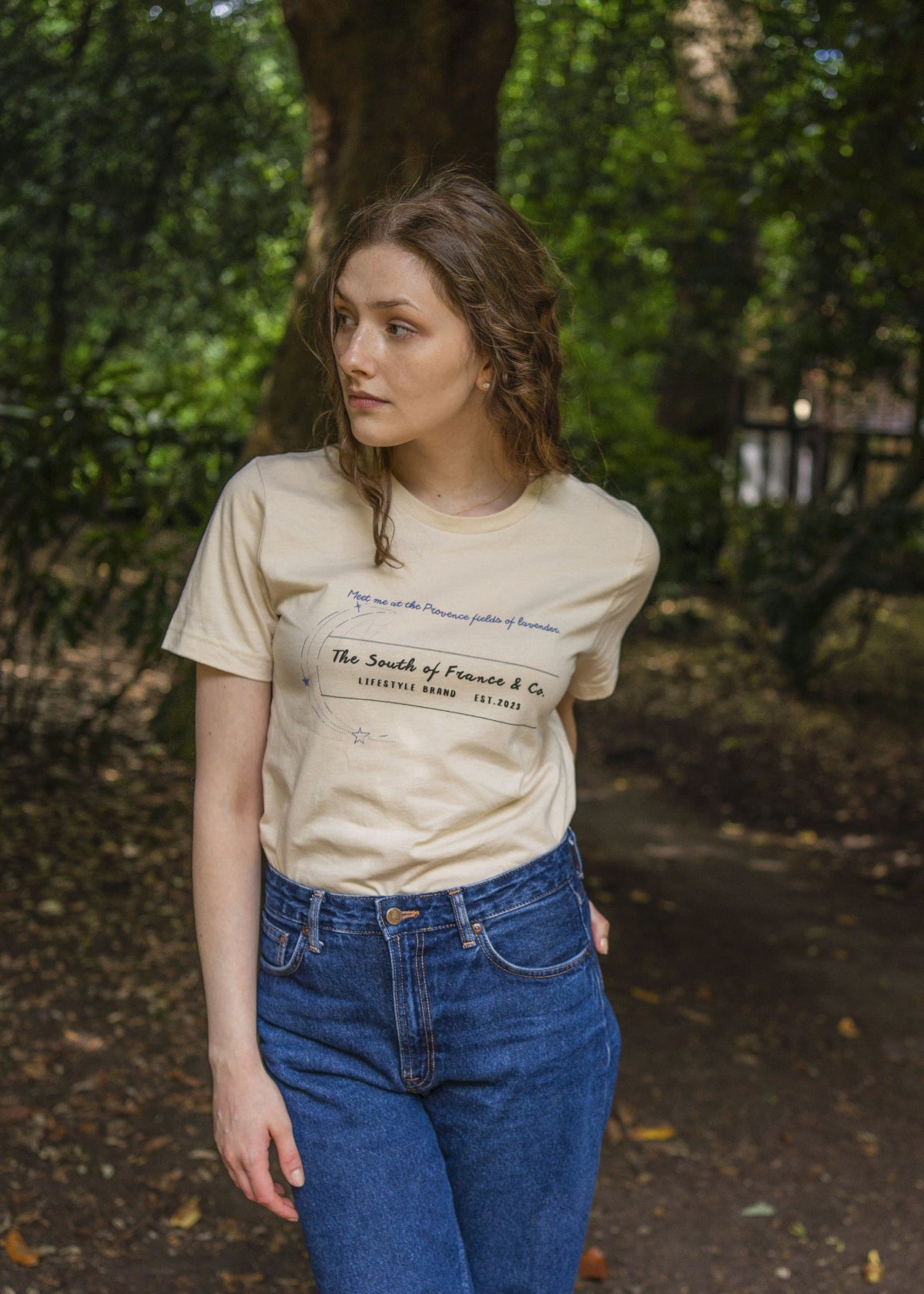 The Meet Me At The Provence Fields of Lavender T-Shirt