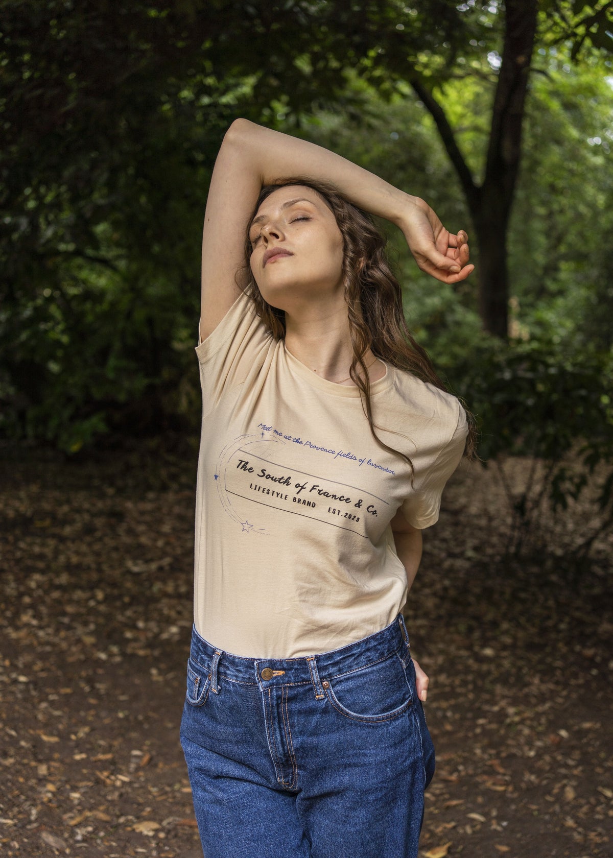 The Meet Me At The Provence Fields of Lavender T-Shirt