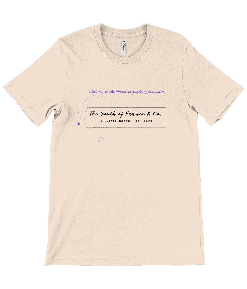 The Meet Me At The Provence Fields of Lavender T-Shirt